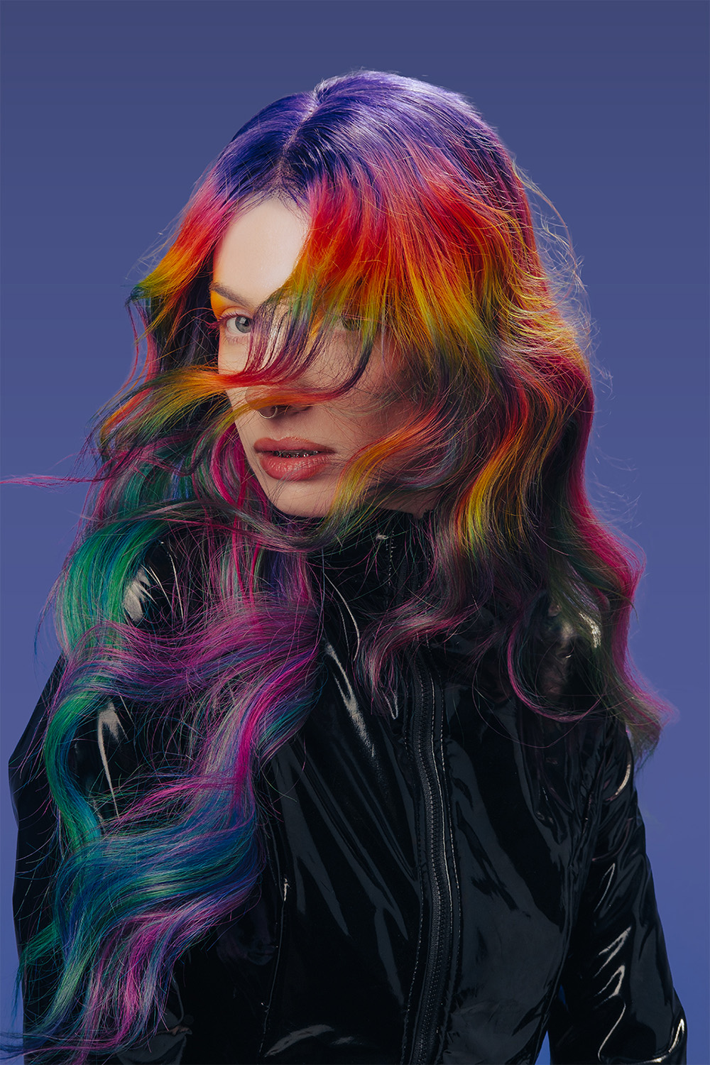 Creative Colour Long Wavy Hair - Jude Taylor - Voltage Collection